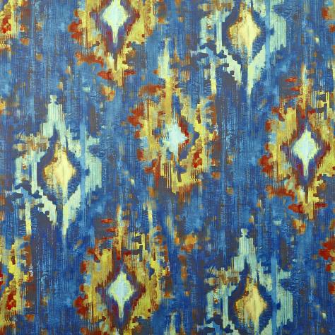 Prestigious Textiles Decadence Fabrics Bohemia Fabric - Sapphire - 8594/710 - Image 1