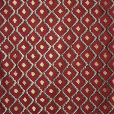 Prestigious Textiles Cotswolds Fabrics Woodstock Fabric - Cranberry - 3614/316 - Image 1
