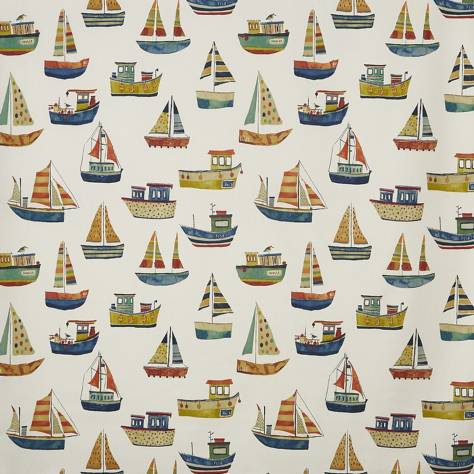 Prestigious Textiles Beachcomber Fabrics Boat Club Fabric - Antique - 5034/106