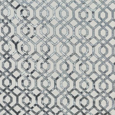 Prestigious Textiles Bellafonte Fabrics Adelene Fabrics - Silver Lining - 1560/917