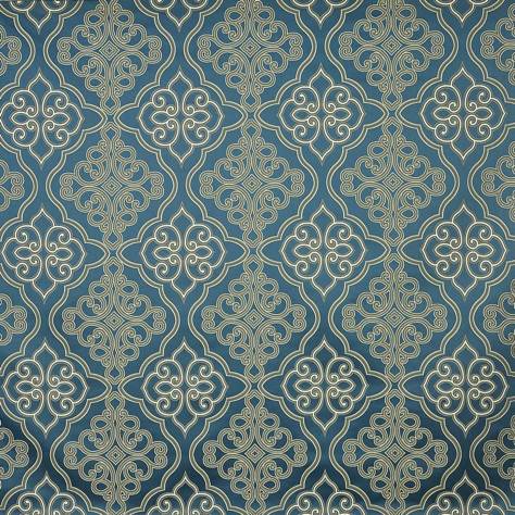Prestigious Textiles Deco Fabrics Tiffany Fabric - Teal - 3598/117 - Image 1