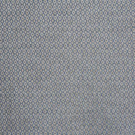 Prestigious Textiles Chatsworth Fabric Hardwick Fabric - Denim - 3625/703