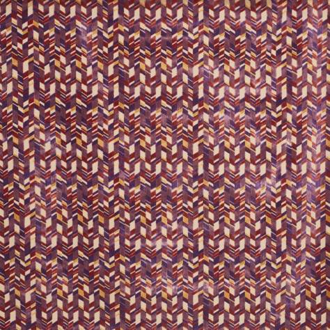 Prestigious Textiles Notting Hill Fabric Dexter Fabric - Sangria - 3638/246
