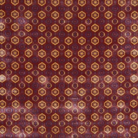 Prestigious Textiles Notting Hill Fabric Otto Fabric - Sangria - 3642/246