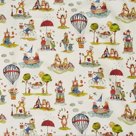 Prestigious Textiles My World Fabric Little Bear Fabric - Vintage - 8631/284 - Image 1