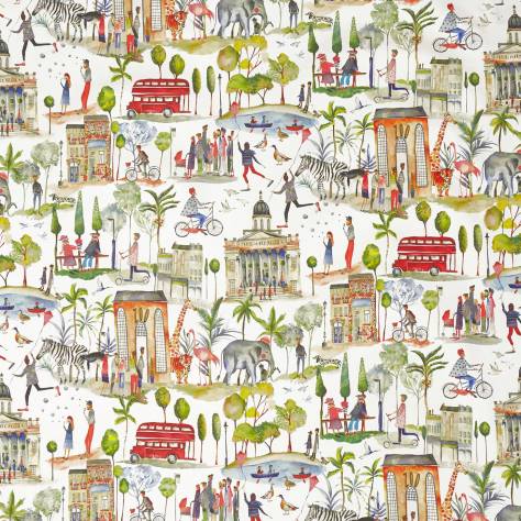 Prestigious Textiles My World Fabric Out and About Fabric - Paintbox - 8633/335