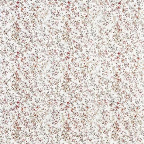Prestigious Textiles Abbey Gardens Fabrics Cornflower Fabric - Rosemist - 8638/207 - Image 1