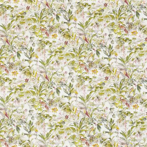 Prestigious Textiles Abbey Gardens Fabrics Paradise Fabric - Springtime - 8640/660