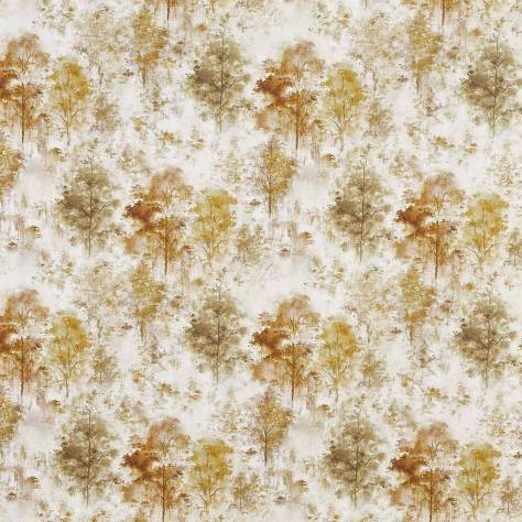 Prestigious Textiles Abbey Gardens Fabrics Woodland Fabric - Auburn - 8642/337