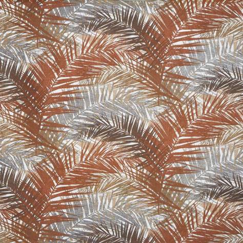Prestigious Textiles Canopy Fabrics Jungle Fabric - Mandarin - 8636/407
