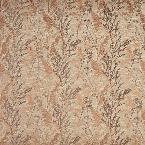 Prestigious Textiles Sakura Fabrics Keshiki Fabric - Auburn - 3670/337 - Image 1