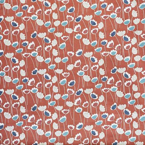 Prestigious Textiles Meeko Fabrics Clara Fabric - Coral Reef - 5056/432