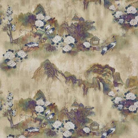Prestigious Textiles Lost Horizon Fabrics Mei Jing Fabric - Emperor - 3710/814