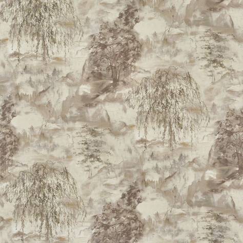 Prestigious Textiles Lost Horizon Fabrics Shangri La Fabric - Washed Linen - 3711/099 - Image 1