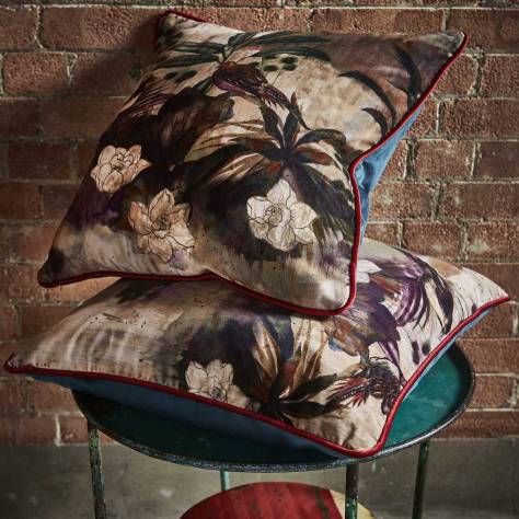Prestigious Textiles Lost Horizon Fabrics Summer Palace Fabric - Washed Linen - 3712/099 - Image 2