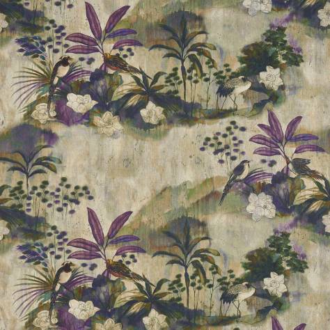 Prestigious Textiles Lost Horizon Fabrics Summer Palace Fabric - Emperor - 3712/814 - Image 1