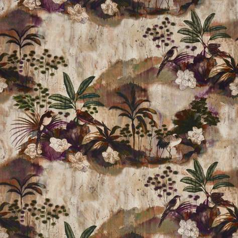 Prestigious Textiles Lost Horizon Fabrics Geisha Fabric - Emperor - 8644/814
