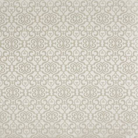 Prestigious Textiles Rococo Fabrics Bellucci Fabric - Ivory - 3699/007 - Image 1