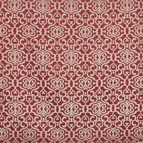Prestigious Textiles Rococo Fabrics Bellucci Fabric - Cardinal - 3699/319 - Image 1