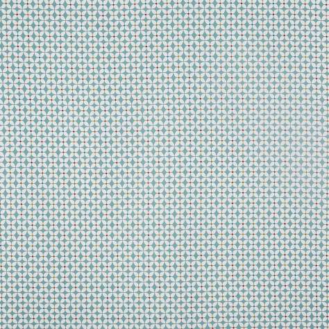 Prestigious Textiles Pick N Mix Fabrics Zap Fabric - Azure - 5077/707
