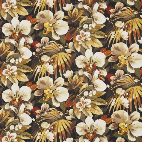 Prestigious Textiles South Pacific Fabrics Moorea Fabric - Papaya - 8648/428 - Image 1