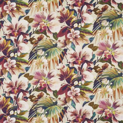 Prestigious Textiles South Pacific Fabrics Moorea Fabric - Jewel - 8648/632
