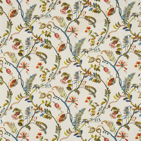 Prestigious Textiles South Pacific Fabrics Tropicana Fabric - Spice - 8652/110