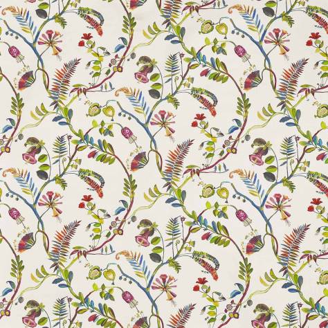 Prestigious Textiles South Pacific Fabrics Tropicana Fabric - Jewel - 8652/632
