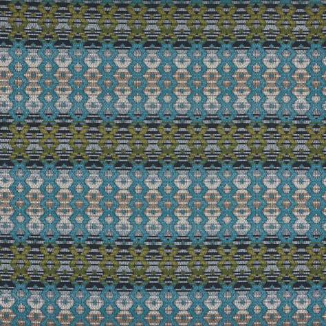 Prestigious Textiles Pizzazz Fabrics Zebedee Fabric - Lagoon - 3693/770 - Image 1