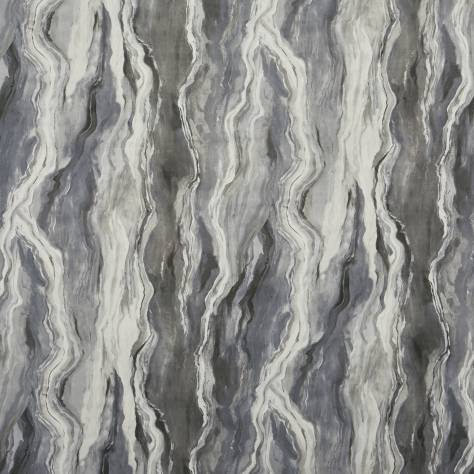 Prestigious Textiles Surface Fabrics Lava Fabric - Carbon - 7157/937