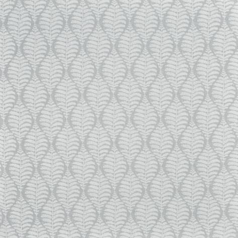 Prestigious Textiles Bloom Fabrics Lottie Fabric - Silver - 3780/909