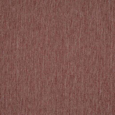 Prestigious Textiles Essence 2 Fabrics Herringbone Fabric - Ruby - 3768/302