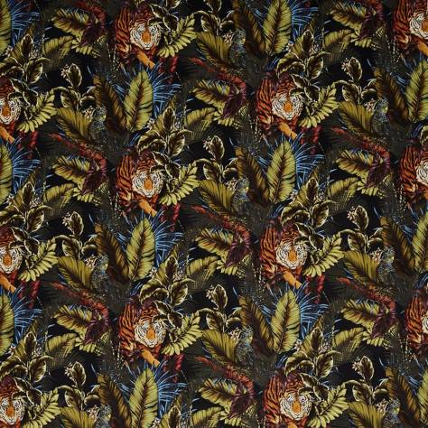 Prestigious Textiles Journey Beyond Fabrics Bengal Tiger Fabric - Amazon - 3799/762