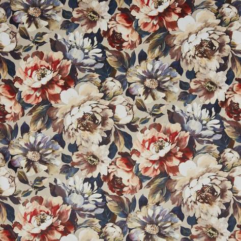 Prestigious Textiles Journey Beyond Fabrics Secret Oasis Fabric - Rouge - 3803/349 - Image 1