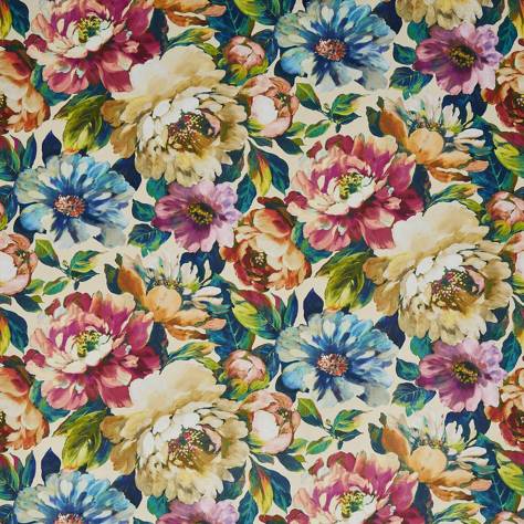 Prestigious Textiles Journey Beyond Fabrics Secret Oasis Fabric - Jewel - 3803/632 - Image 1