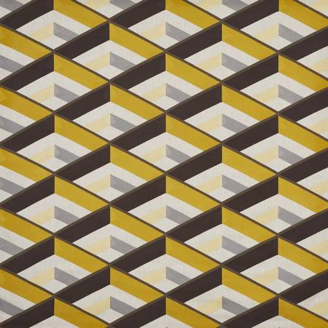 Prestigious Textiles Abstract Fabrics Angle Fabric - Bumble - 3791/520