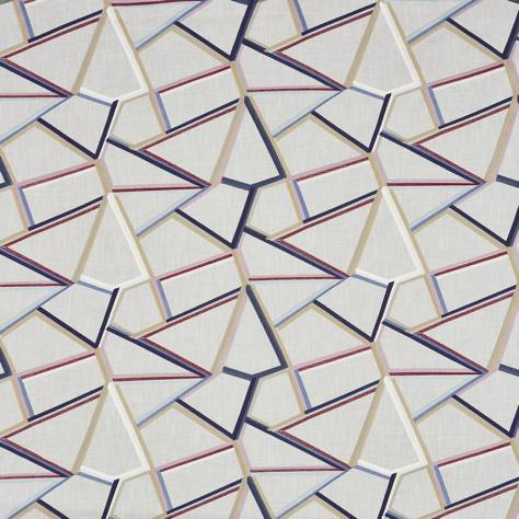Prestigious Textiles Abstract Fabrics Tetris Fabric - Marshmallow - 3793/223 - Image 1