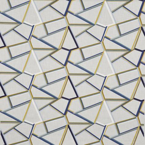 Prestigious Textiles Abstract Fabrics Tetris Fabric - Whirlpool - 3793/735 - Image 1