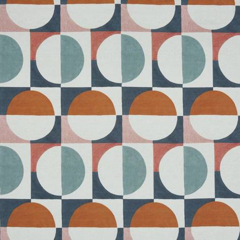 Prestigious Textiles Abstract Fabrics Arc Fabric - Auburn - 8682/337 - Image 1