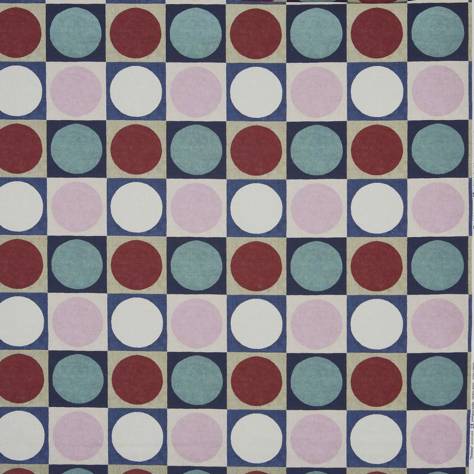 Prestigious Textiles Abstract Fabrics Domino Fabric - Marshmallow - 8683/223