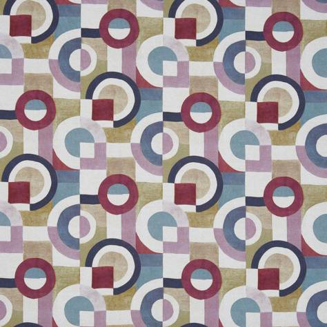 Prestigious Textiles Abstract Fabrics Puzzle Fabric - Marshmallow - 8684/223 - Image 1