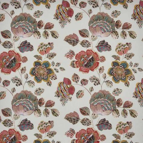 Prestigious Textiles Bali Fabrics Tambora Fabric - Coral - 3849/406 - Image 1