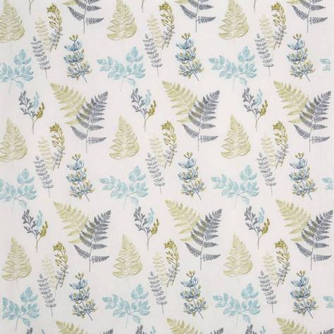 Prestigious Textiles Grand Botanical Fabrics Sprig Fabric - Lemon Grass - 3836/561 - Image 1