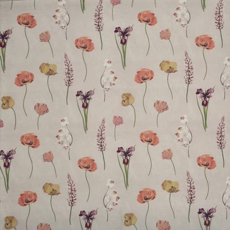 Prestigious Textiles Grand Botanical Fabrics Flower Press Fabric - Peach Blossom - 8689/252