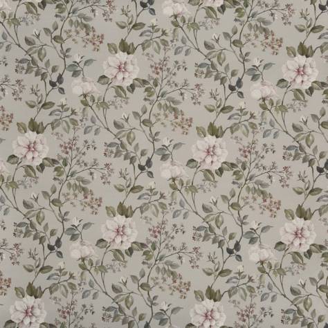 Prestigious Textiles Grand Botanical Fabrics Fragrant Fabric - Pebble - 8690/030 - Image 1