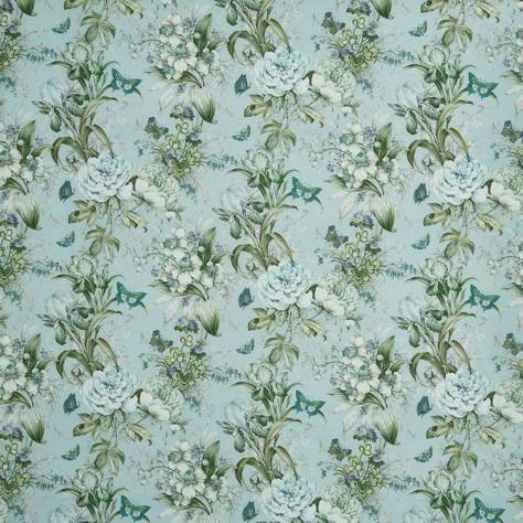 Prestigious Textiles Grand Botanical Fabrics Hot House Fabric - Porcelain - 8692/047