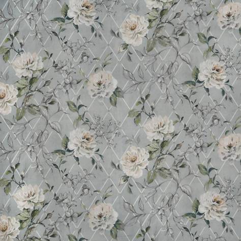 Prestigious Textiles Grand Botanical Fabrics Orangery Fabric - Porcelain - 8694/047