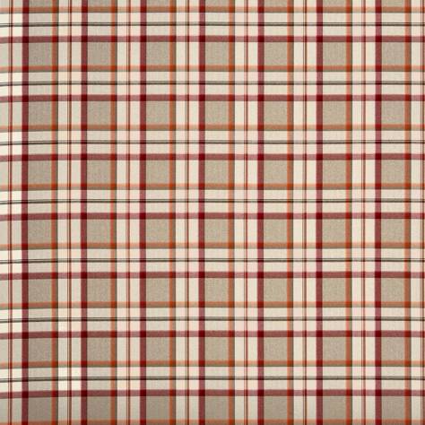 Prestigious Textiles Heritage FR Fabrics Hatfield Fabric - Cranberry - 2017/316 - Image 1