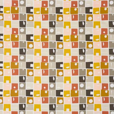 Prestigious Textiles Collage Fabrics Bonnie Fabric - Nougat - 5093/157 - Image 1