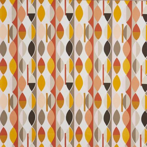 Prestigious Textiles Collage Fabrics Mabel Fabric - Nougat - 5095/157 - Image 1